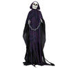 6FT Animatronic Grim Reaper with Chain – Sound-Activated Halloween Yard Prop